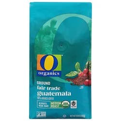 O Organics Coffee Ground Medium Roast Guatemalan - 10 Oz