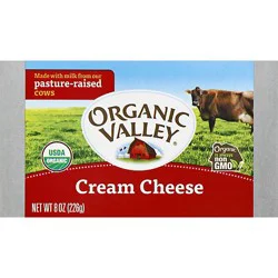 Organic Valley Cheese Organic Cream - 8 Oz