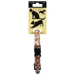 Legacy Collection Cat Collar 8 To 12 Inch Leopard Print Card - Each