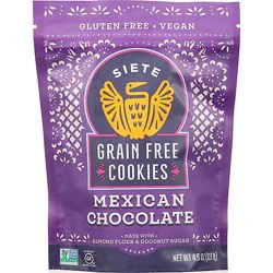 Siete Grain Free Mexican Chocolate Cookies - 4.50 Oz