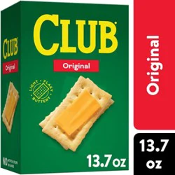 Club Crackers Original Lunch Snacks - 13.7 Oz