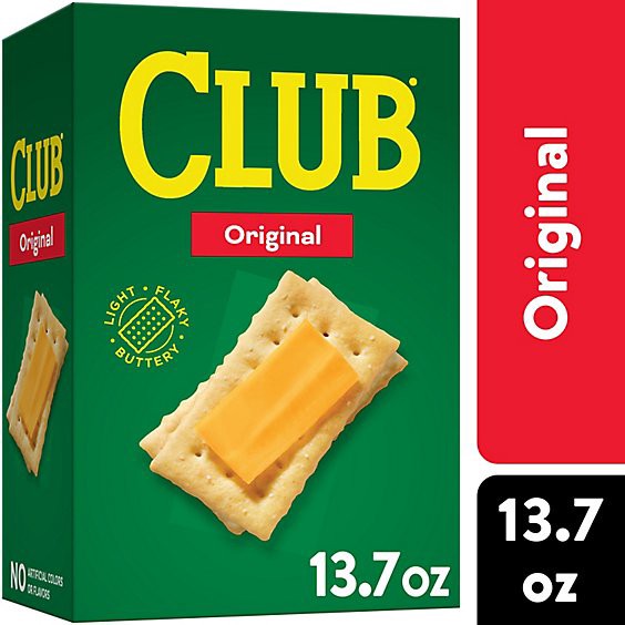 slide 1 of 12, Club Crackers Original Lunch Snacks - 13.7 Oz, 13.7 oz