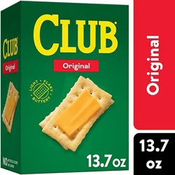 Club Crackers Original Lunch Snacks - 13.7 Oz