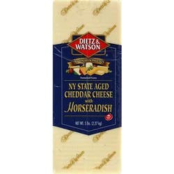 Dietz & Watson Horseradish Cheddar