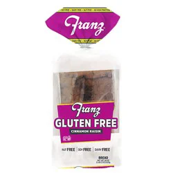 Franz Bread Cinnamon Raisin Gluten Free - 20 Oz