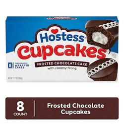 Hostess Cupcakes Creamy Filling Chocolate Cake8 Count - 12.7 Oz