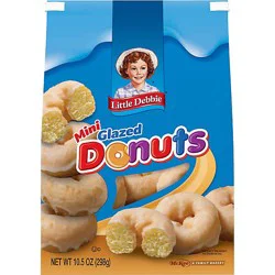 Little Debbie Donuts Mini Glazed - 10.5 Oz