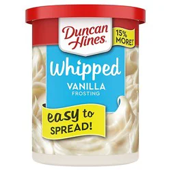 Duncan Hines Whipped Vanilla Frosting - 14 Oz