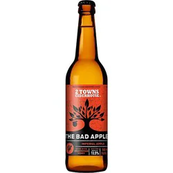 2 Towns Ciderhouse The Bad Apple Imperial Cider In Bottles - 16.9 Fl. Oz.