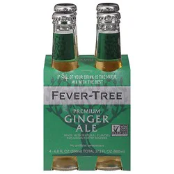 Fever-Tree Ginger Ale Premium - 4-6.8 Oz