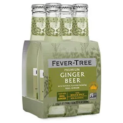 Fever-Tree Ginger Beer Premium - 4-6.8 Oz