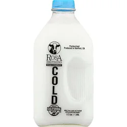 Rosa Brothers Fat Free Milk - Half Gallon