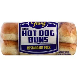 Franz Hot Dog Buns - 16-26 Oz