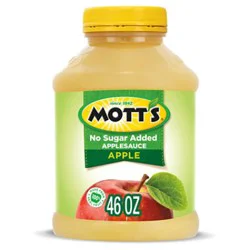 Motts No Sugar Added Applesauce Jar - 46 Oz