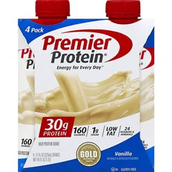 Premier Protein Energy For Everyday Protein Shake Vanilla - 4-11 Fl. Oz.