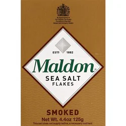 Maldon Sea Salt Flakes Smoked - 4.4 Oz