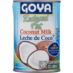 Goya Coconut Milk Reduced Fat Can - 13.5 Fl. Oz.