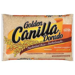 Goya Rice Canilla Golden Dorado Parboiled Enriched Long Grain Bag - 20 Lb