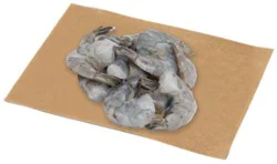 Service Case Previously Frozen Raw Jumbo Shrimp Shell-On Skin-On 26-30 Count - 1 Lb