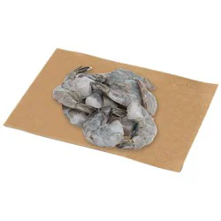 Service Case Previously Frozen Raw Jumbo Shrimp Shell-On Skin-On 26-30 Count - 1 Lb