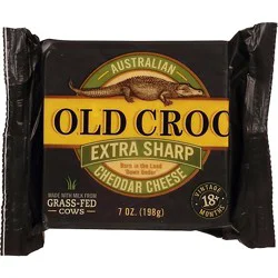 Old Croc Cheese Australian Cheddar Extra Sharp - 7 Oz