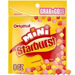Starburst Fruit Chews Chewy Candy Original Minis Bag - 8 Oz
