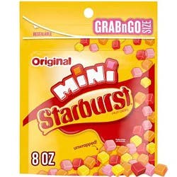 Starburst Fruit Chews Chewy Candy Original Minis Bag - 8 Oz