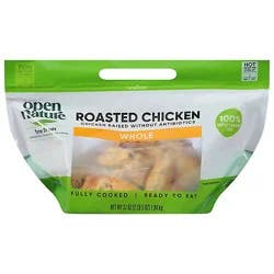 Open Nature Natural Whole Roasted Chicken Hot - 37 Oz (Available After 10 Am)