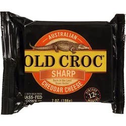 Old Croc Cheese Australian Cheddar Sharp - 7 Oz