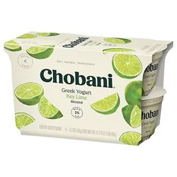 Chobani Low-Fat Key Lime Blended Greek Yogurt - 4-5.3 Oz