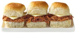 Pulled Pork Sandwich Slider Trio