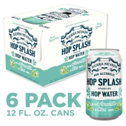 Sierra Nevada Hop Splash Sparkling Hop-Infused Water In Cans - 6-12 Oz