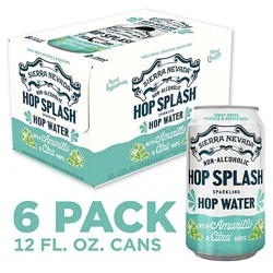 Sierra Nevada Hop Splash Sparkling Hop-Infused Water In Cans - 6-12 Oz