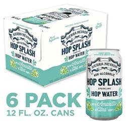 Sierra Nevada Hop Splash Sparkling Hop-Infused Water In Cans - 6-12 Oz