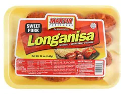 Martin Pork Longanisa - 16 Oz