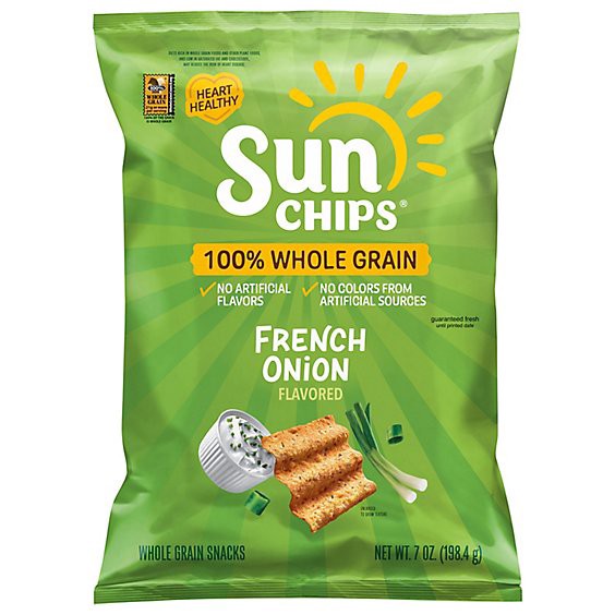 slide 1 of 1, Sunchips Snacks Multigrain French Onion - 7 Oz, 7 oz