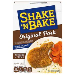 Shake 'n Bake Original Pork Seasoned Coating Mix - 2 - 5 Oz