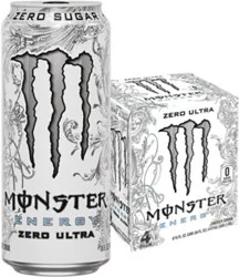Monster Energy Zero Ultra - 4 - 16 Fl. Oz.