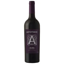 Apothic Dark Red Blend Red Wine - 750 Ml