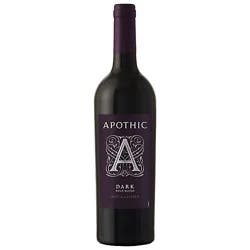 Apothic Dark Red Blend Red Wine - 750 Ml
