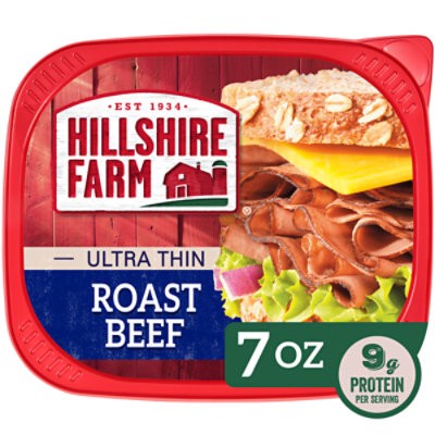slide 1 of 8, Hillshire Farm Ultra Thin Sliced Beef Roast - 7 Oz, 7 oz