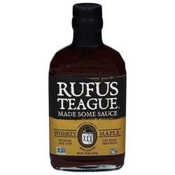 Rufus Teague Sauce Whiskey Maple - 16 Oz