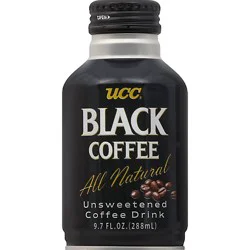 Ucc Black Coffee - 9.73 Oz