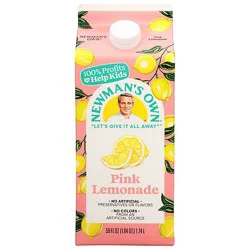 Newmans Own Lemonade Virgin Pink Lemonade Chilled - 59 Fl. Oz.