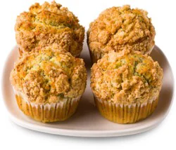 Bakery Lemon Poppy Muffins 4 Count - Each