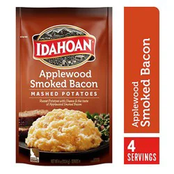 Idahoan Applewood Smoked Bacon Mashed Potatoes Pouch - 4 Oz