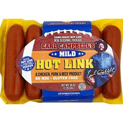 Earl Campbell Hot Links - 36 Oz