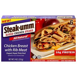 Steak-Umm Chicken Steak - 9 Oz