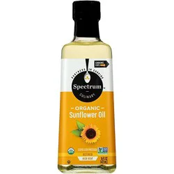 Spectrum Sunflower Oil Organic High Heat Refined - 16 Fl. Oz.