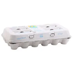 O Organics Organic Eggs Large Brown - 18 Count